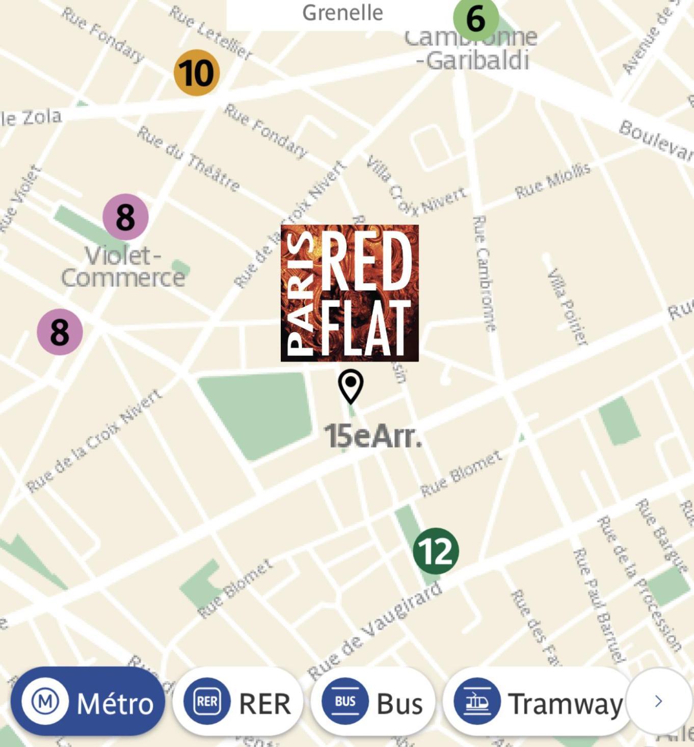 Red Flat Paris Apartment Екстериор снимка